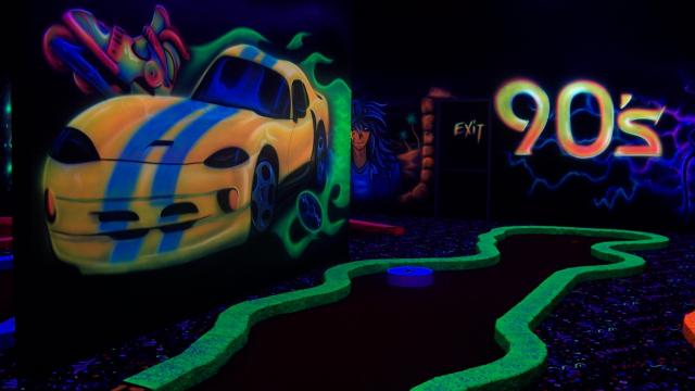 Putz n Glo Black Light Miniature Golf